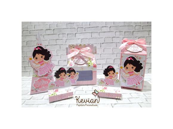 Kit Festa Jardim das Fadas 50 Ítens