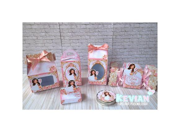 Kit Festa Jardim das Fadas 60 Peças