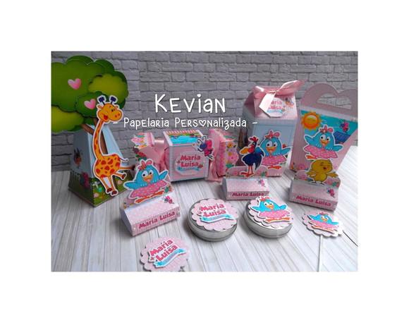 Kit Festa Galinha Pintadinha Menina