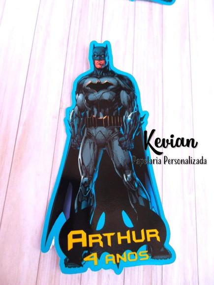 Aplique para Tubete Batman