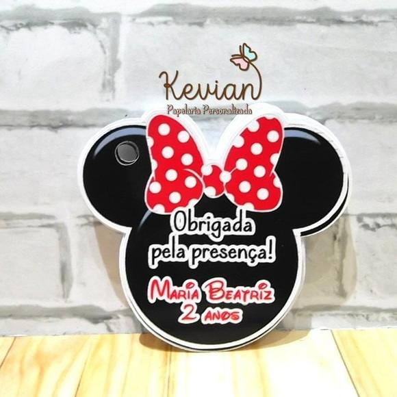 100 Tag Agradecimento Minnie