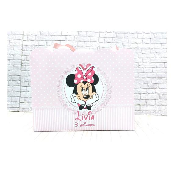 20 Sacolinha Minnie Rosa