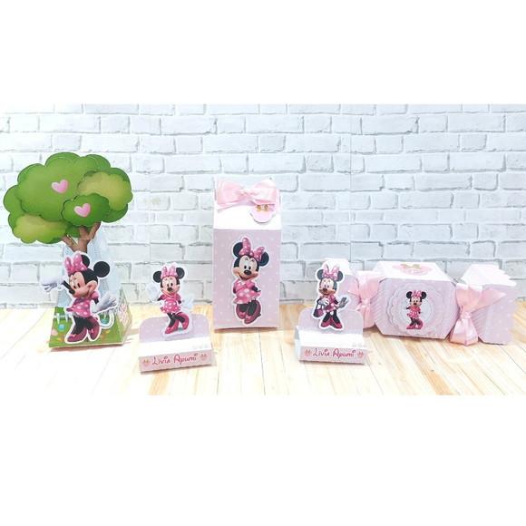 Kit Festa Minnie Rosa