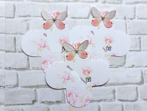50 Forminha Docinho Borboleta