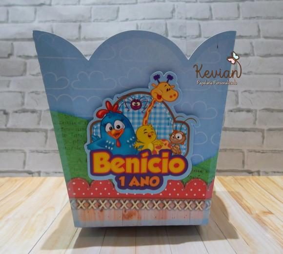 Cachepo Galinha Pintadinha