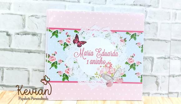 Adesivo Sacolinha Jardim Borboletas