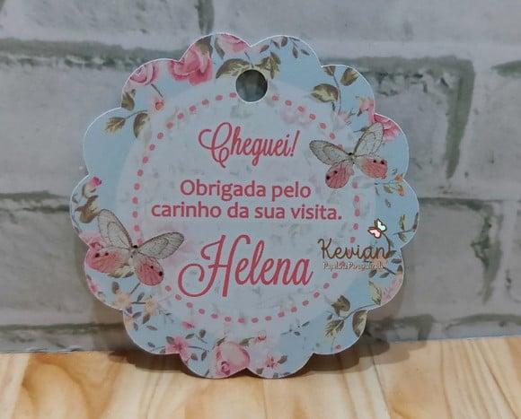 50 Tag Agradecimento Jardim Maternidade