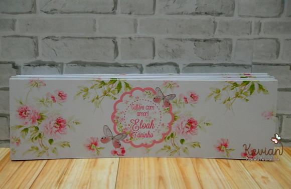 30 Rótulo Mini Suculenta Jardim Encantado - 5,5x18,5cm
