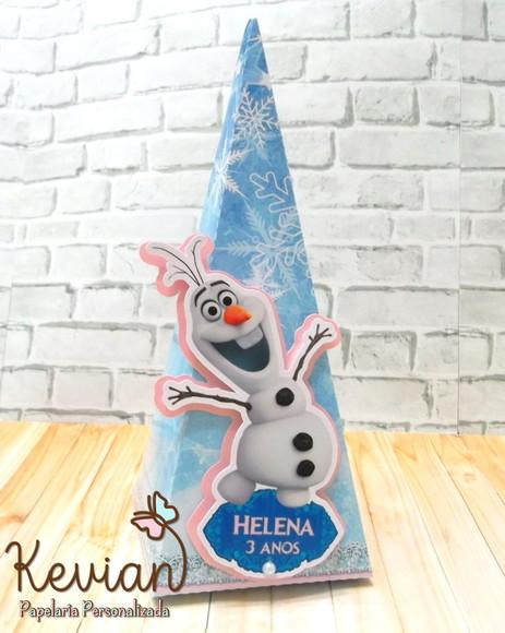 Caixa Piramide Frozen Olaf