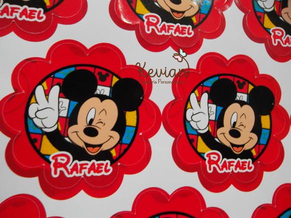 30 Adesivo Mickey 5cm