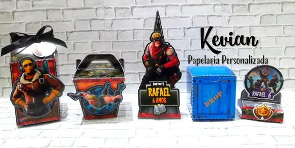 Kit Festa Fortnite 50 Ítens