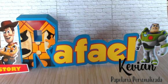 Nome personalizado Toy story