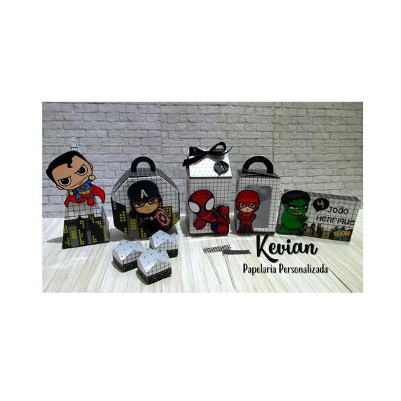 Kit Festa Super Heróis