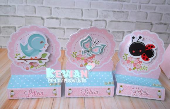 Caixinha dois chocolates Jardim Encantado