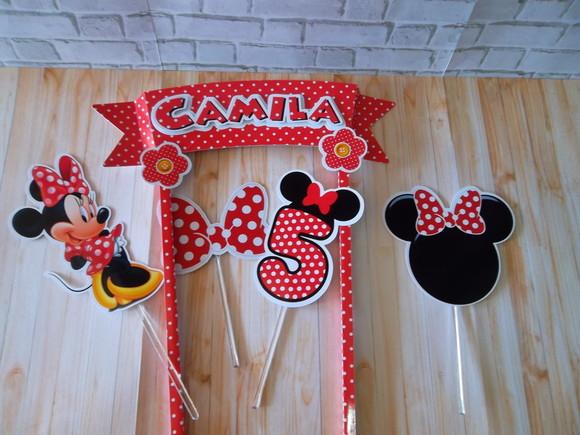Topo Bolo Minnie