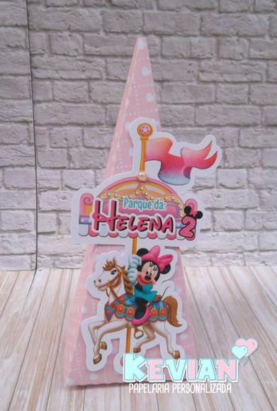 Caixa Pirâmide Parque Minnie