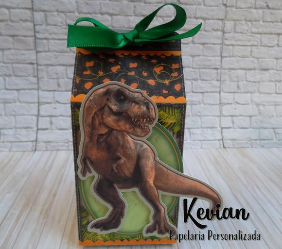Caixa Milk Dinossauro Jurassic