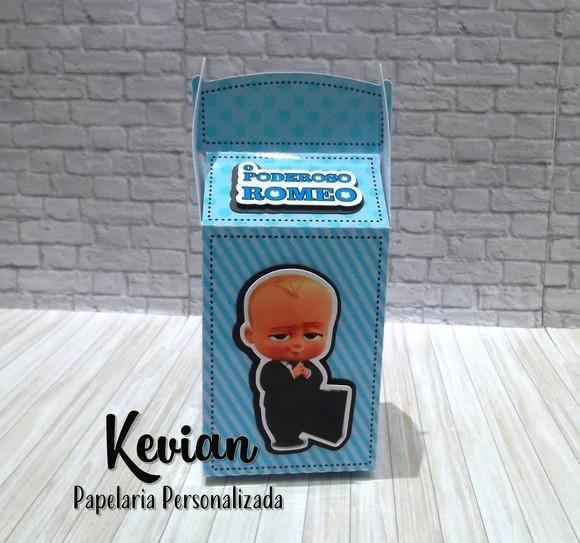 Caixa Milk Poderoso Chefinho