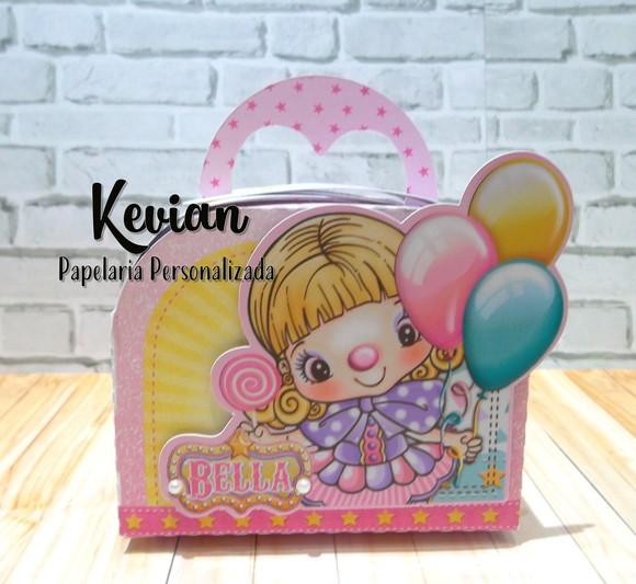 Maletinha Circo Rosa