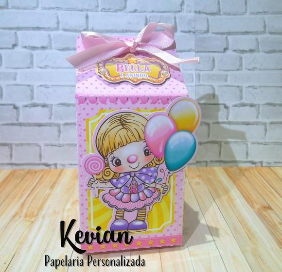 Caixa Milk Circo Rosa
