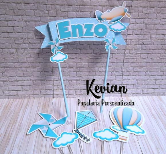 Topo Bolo Balão