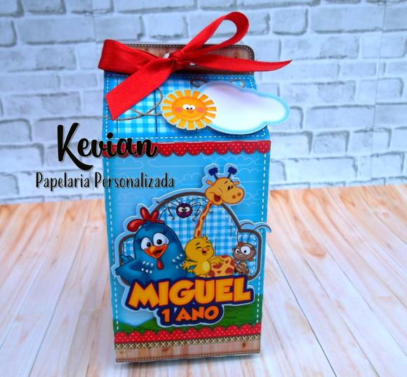 Caixa Milk Galinha Pintadinha