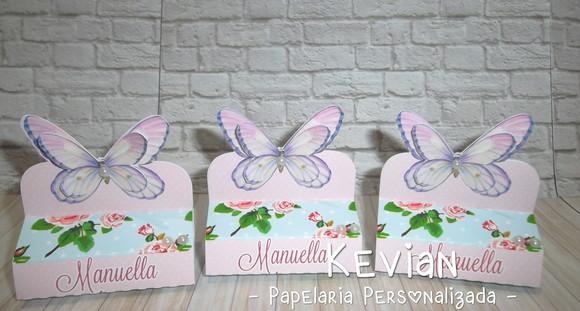 Caixinha Dois Bis Borboleta Lilás