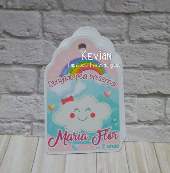 40 Tag Agradecimento Chuva de Amor