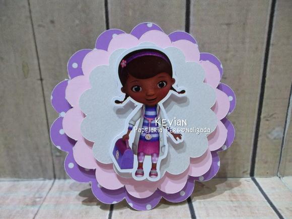 Aplique Scrap Doutora Brinquedos