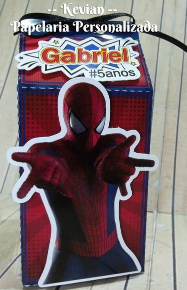 Caixa Milk Homem Aranha