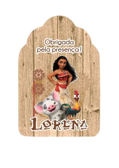 40 Tag Agradecimento Moana