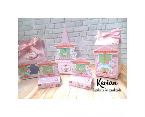 Kit Festa Carrossel Encantado