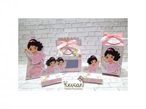 Kit Festa Jardim das Fadas 50 Ítens