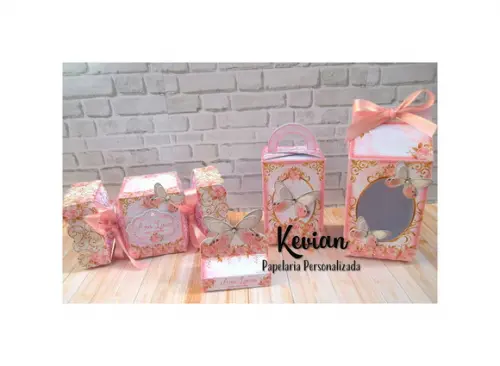 Kit Festa Jardim Borboletas