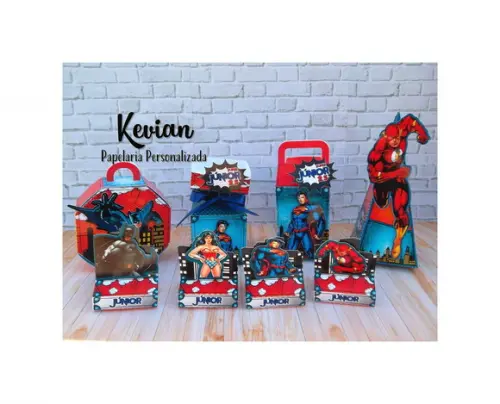 Kit Festa Heróis Liga da Justiça