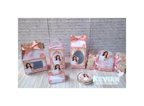 Kit Festa Jardim das Fadas 60 Peças
