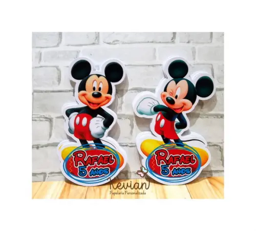 Aplique Tag para Tubete Mickey