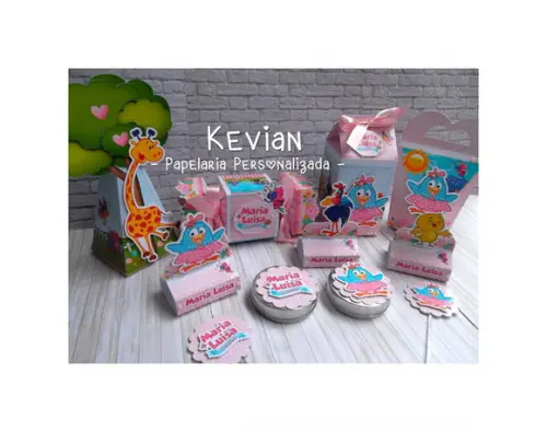 Kit Festa Galinha Pintadinha Menina