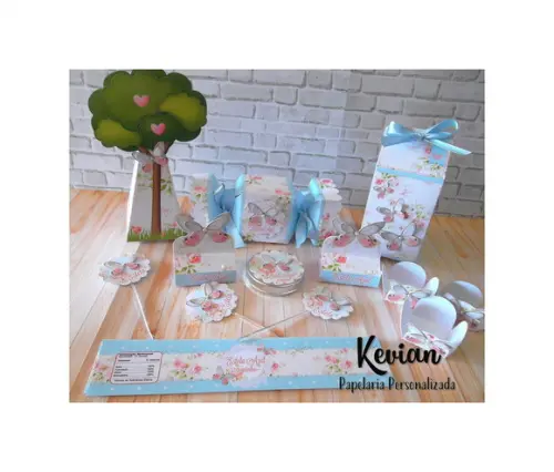 Kit Festa Jardim das Borboletas