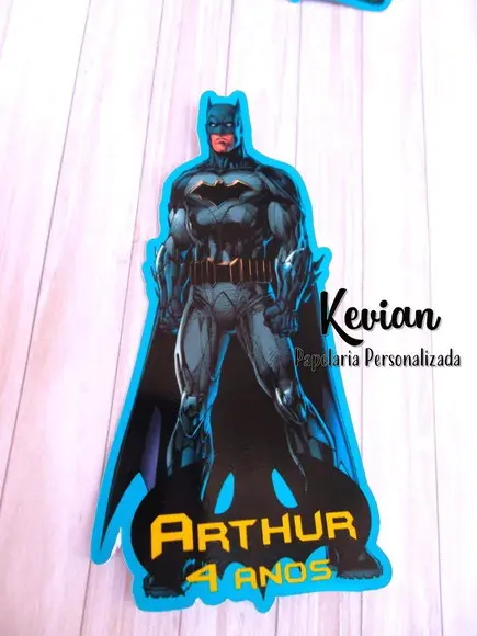 Aplique para Tubete Batman