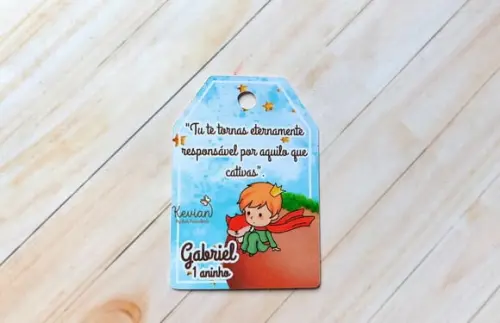 100 Tag Agradecimento Pequeno Príncipe