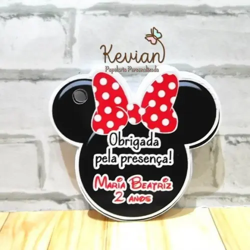 50 Tag Agradecimento Minnie