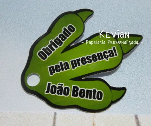 50 Tag Agradecimento Pata Dinossauro
