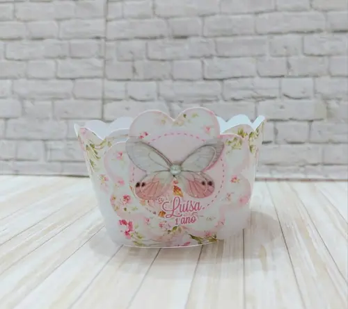 Saia Cupcake Jardim Borboleta