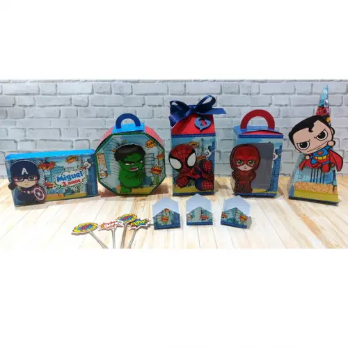 Kit Festa Super Heróis