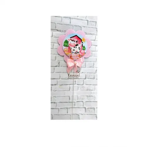Topper para Centro de Mesa Fazendinha