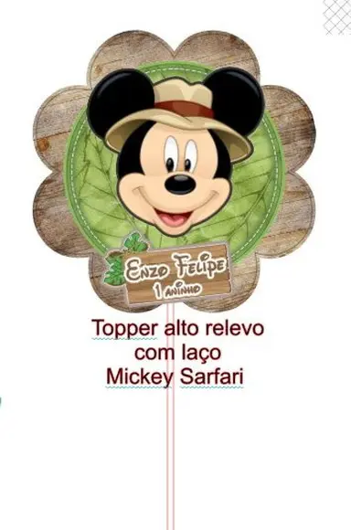 Topper Mickey Safari