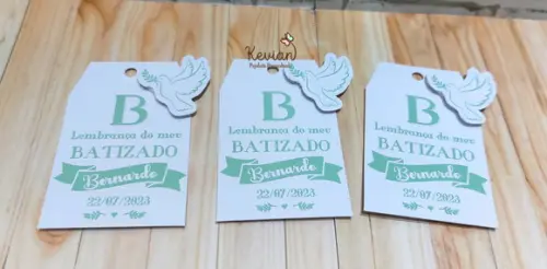 Tag Agradecimento Batizado