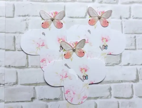 50 Forminha Docinho Borboleta