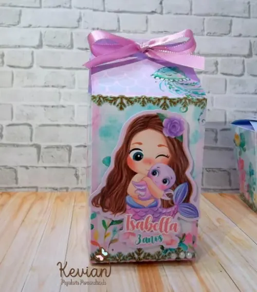 Caixa Milk Sereia
